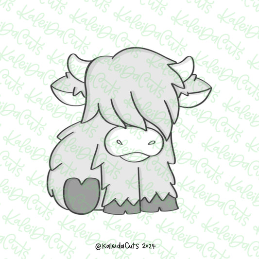 HIghland Cow Cookie Cutter
