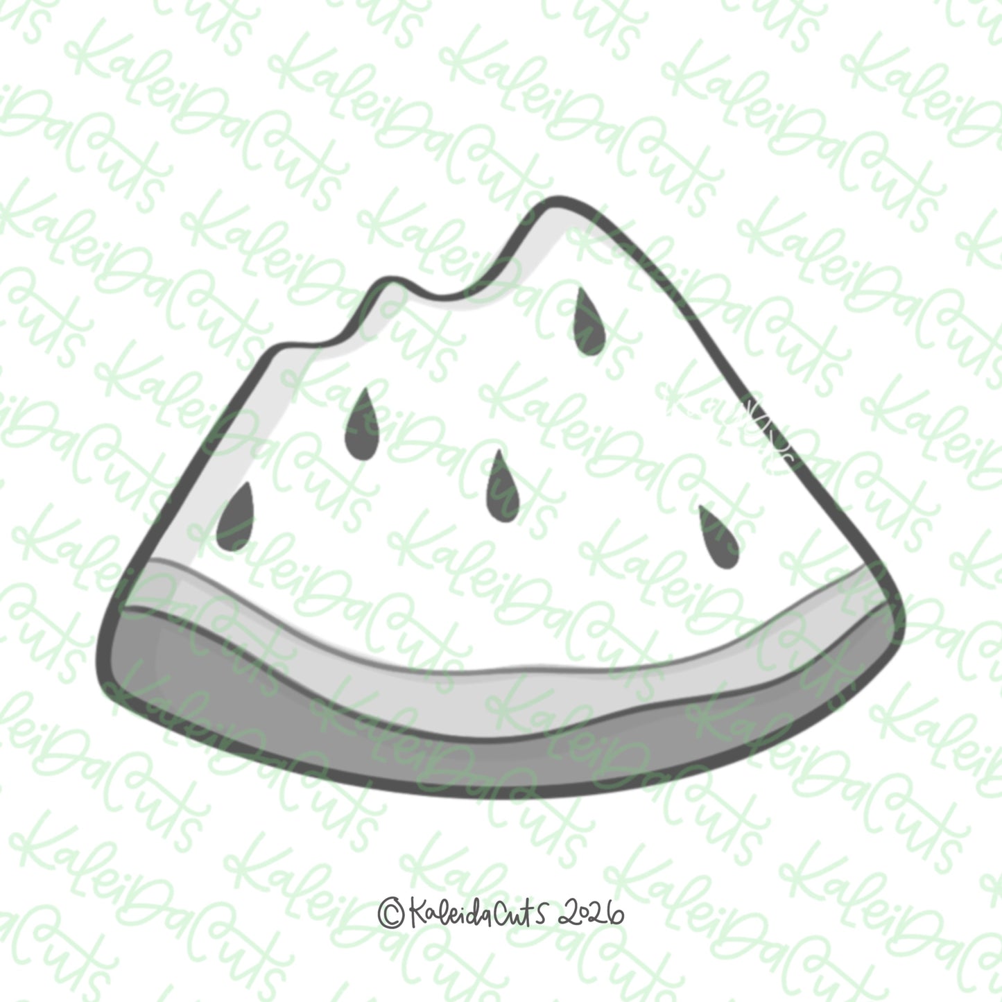Picnic Watermelon Cookie Cutter