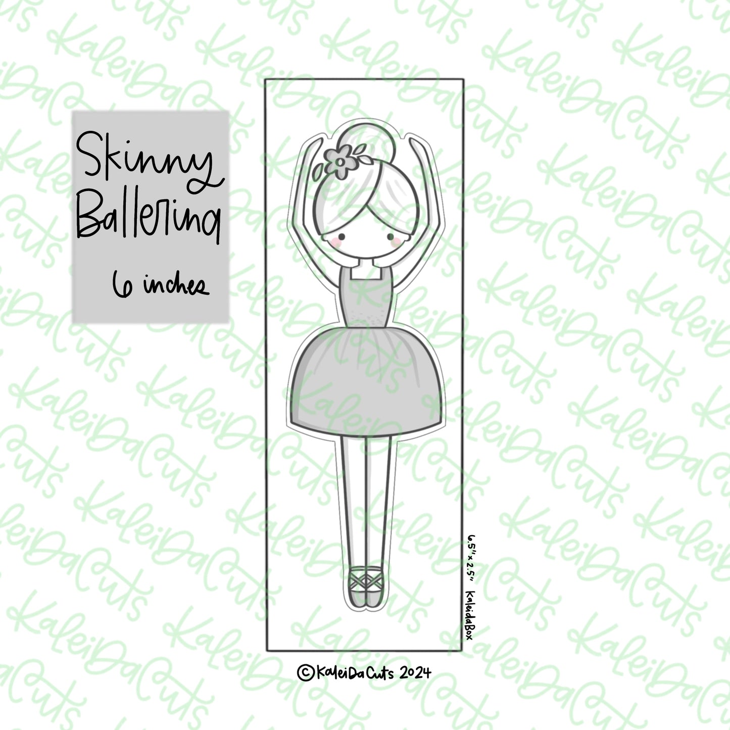 Skinny Ballerina Cookie Cutter