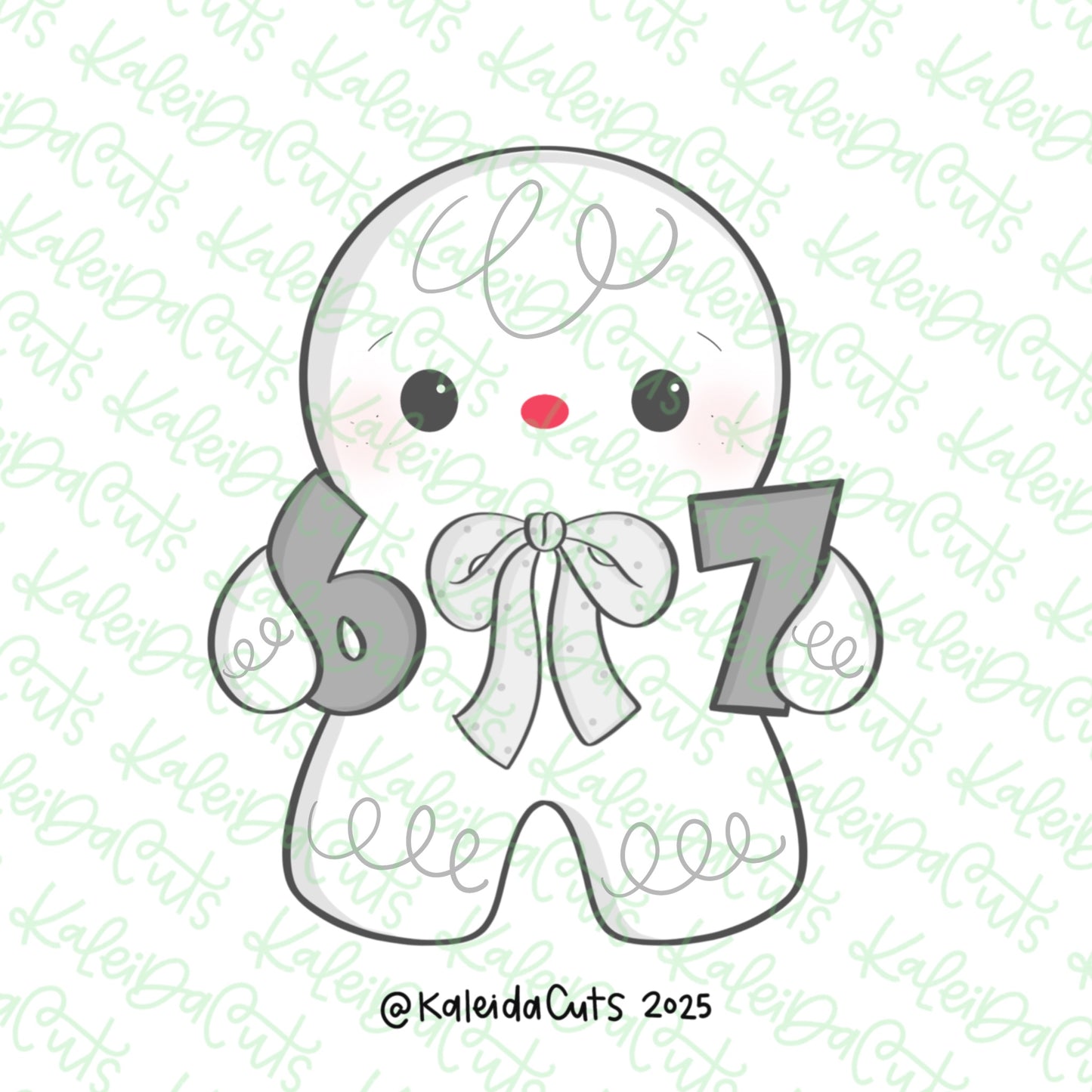 Six Seven Gingy Cookie Cutter