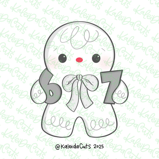 Six Seven Gingy Cookie Cutter