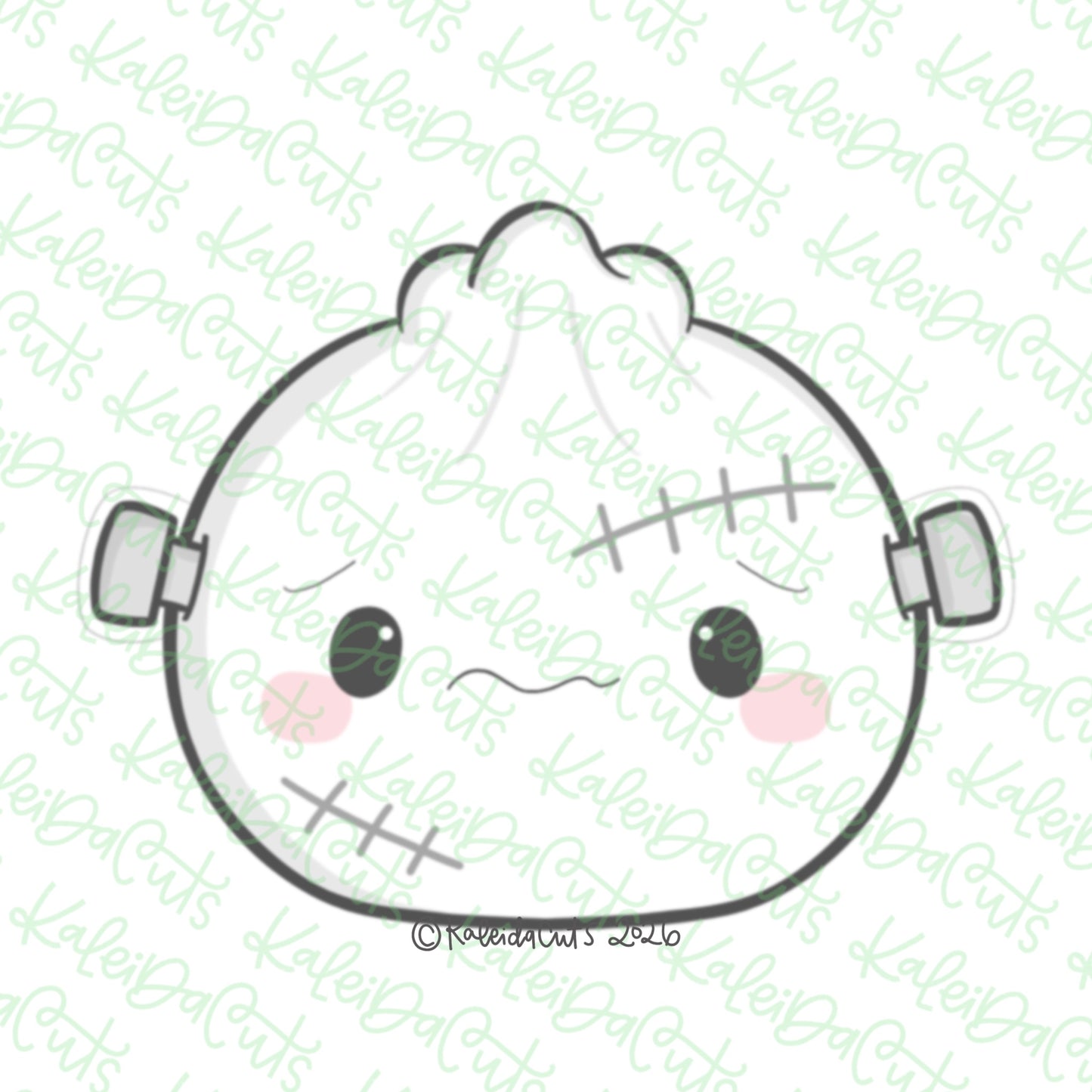 Frankenstein Dumpling Cookie Cutter