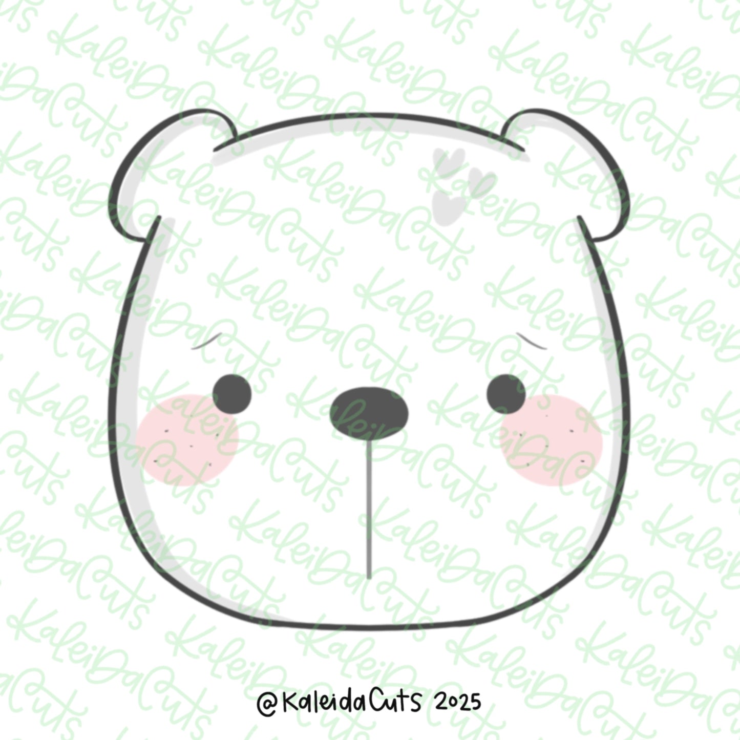 Simple Teddy Cookie Cutter