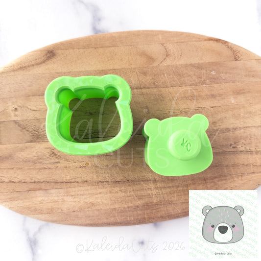 Baby Bear Face Kaleida Popper. Cake Pop Mold