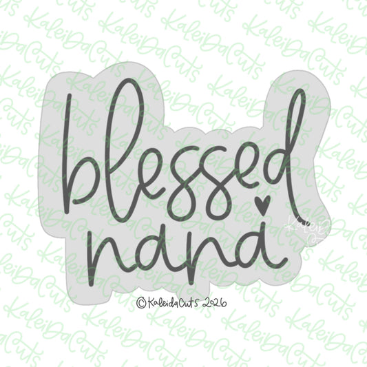 Blessed Nana Cookie Cutter