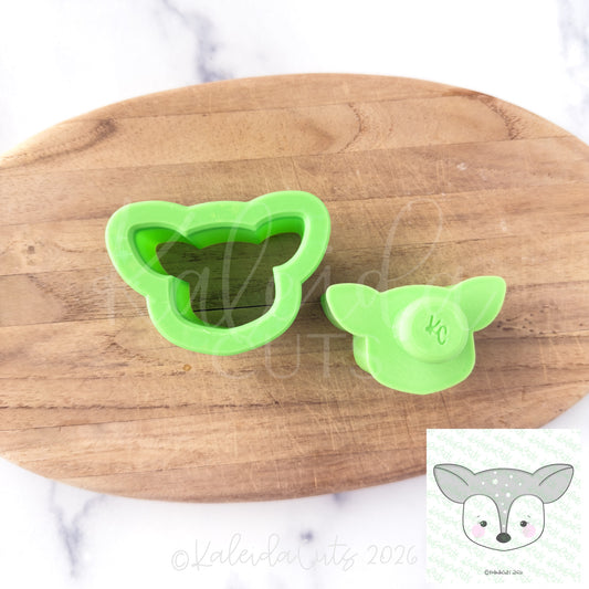 Baby Deer Face Kaleida Popper. Cake Pop Mold