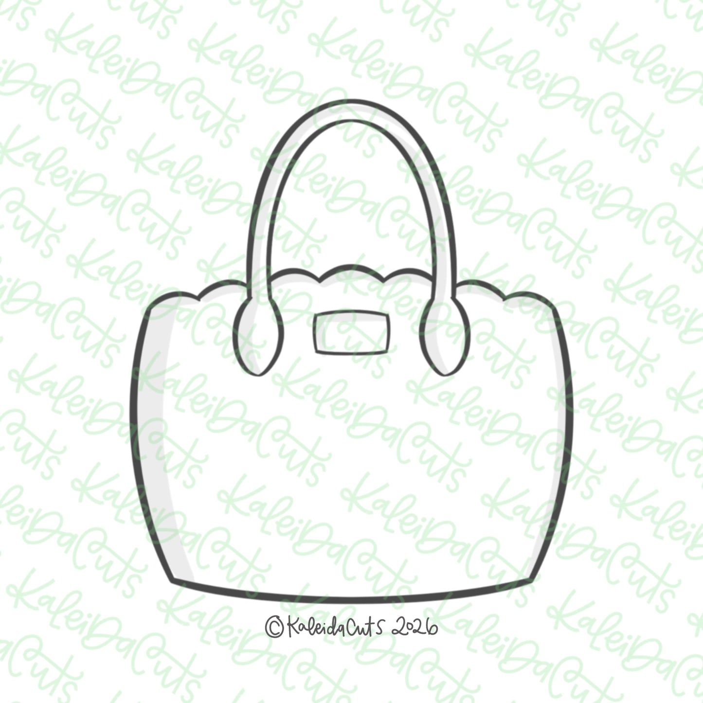 Scallop Purse Cookie Cutter