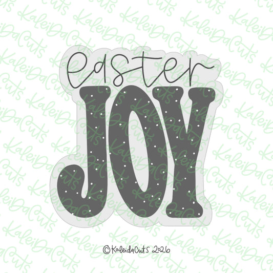 Easter Joy Cookie Cutter