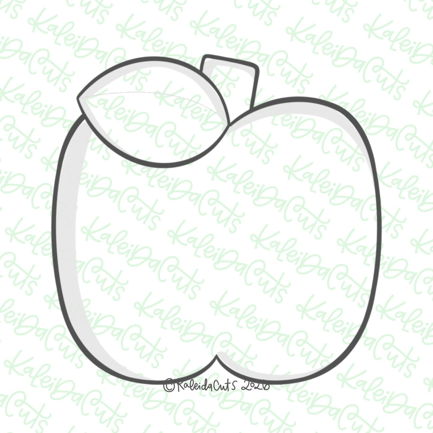 Simple Apple Cookie Cutter