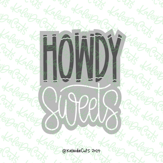 Howdy Sweets Cookie Cutter