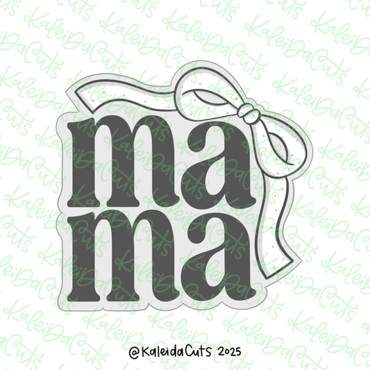Chunky Mama Plaque Cookie Cutter