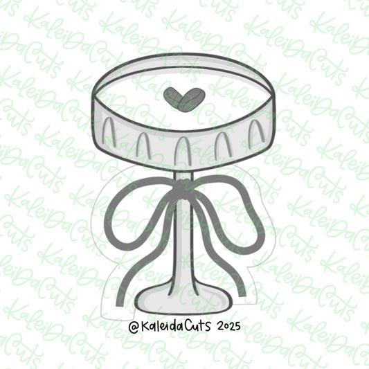 Coquette Coupe Glass Cookie Cutter