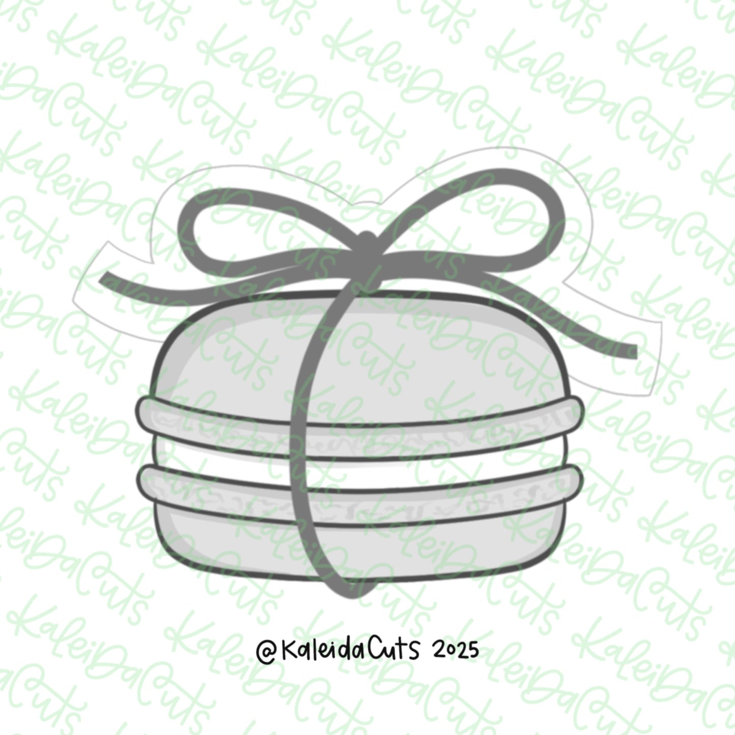 Macaron Bow Cookie Cutter