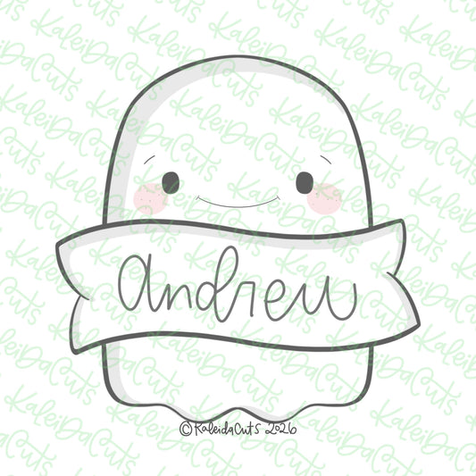 Boo Banner Cookie Cutter