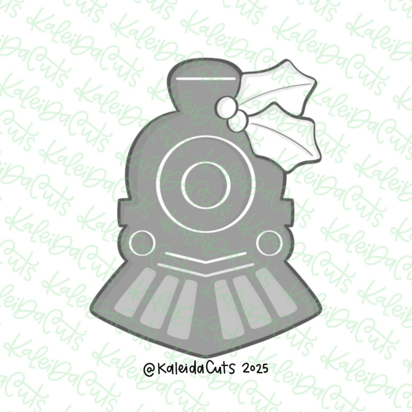 Holiday Train Cookie Cutter