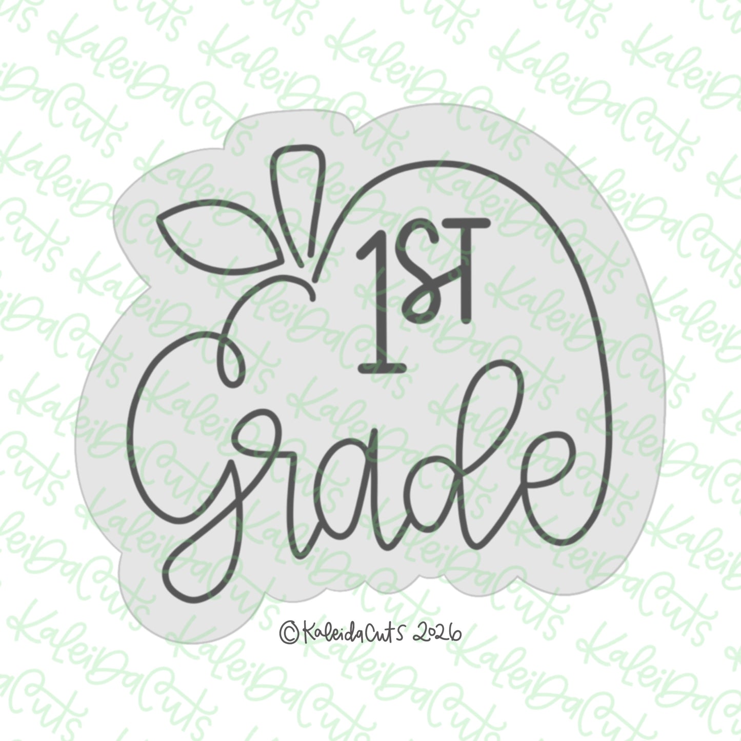 Apple Grade Outline Cookie Cutter
