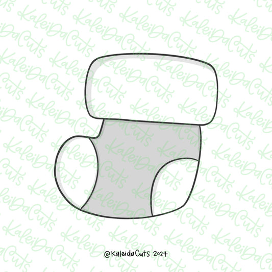Chubby Stocking Cookie Cutter