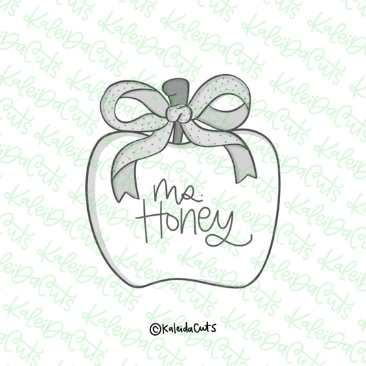 Ribbon Tied Apple Cookie Cutter