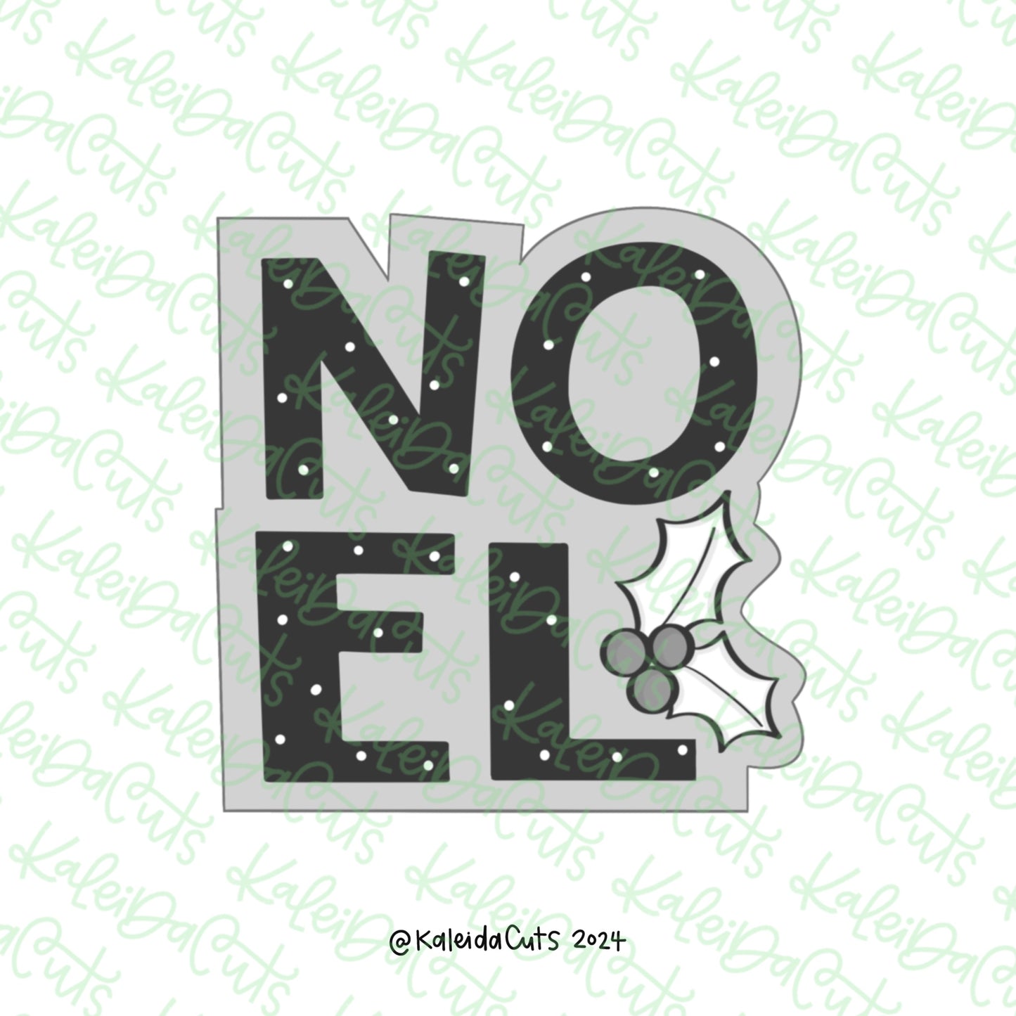 Chunky Noel Cookie Cutter