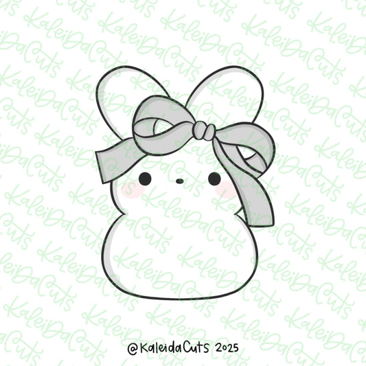 Easter Bunny Coquette Cookie Cutter