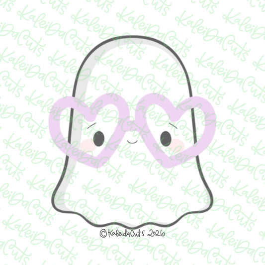 Nerdy Ghost Cookie Cutter