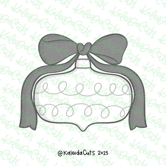 Coquette Ornament 1 Cookie Cutter