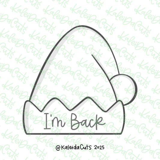 Elf Hat 2025 Cookie Cutter