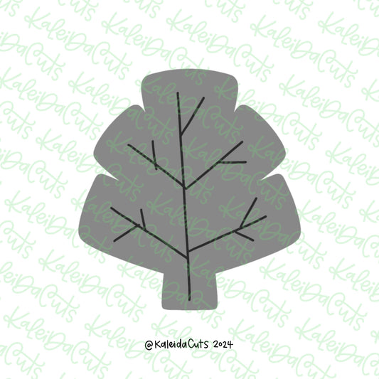 Square Leaf Cookie Cutter
