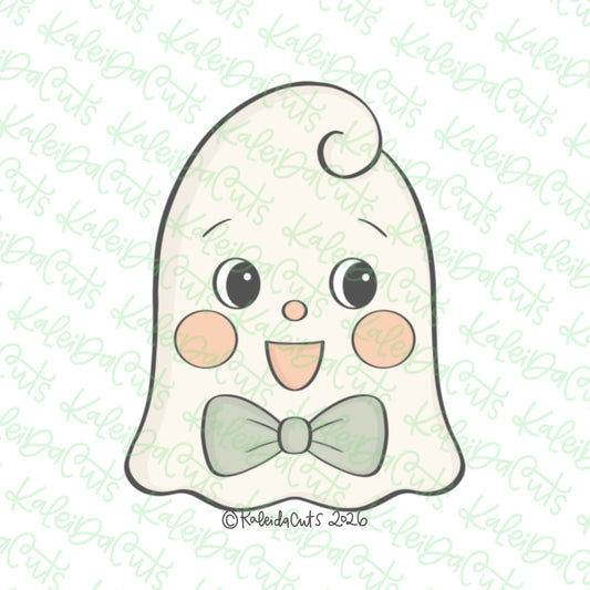 Retro Ghost Cookie Cutter