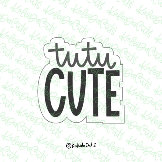 TutTu Cute Cookie Cutter
