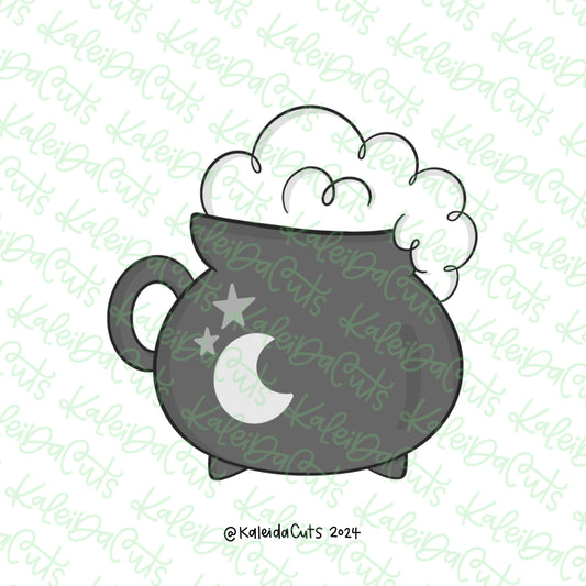 Cauldron Brew Cup Cookie Cutter