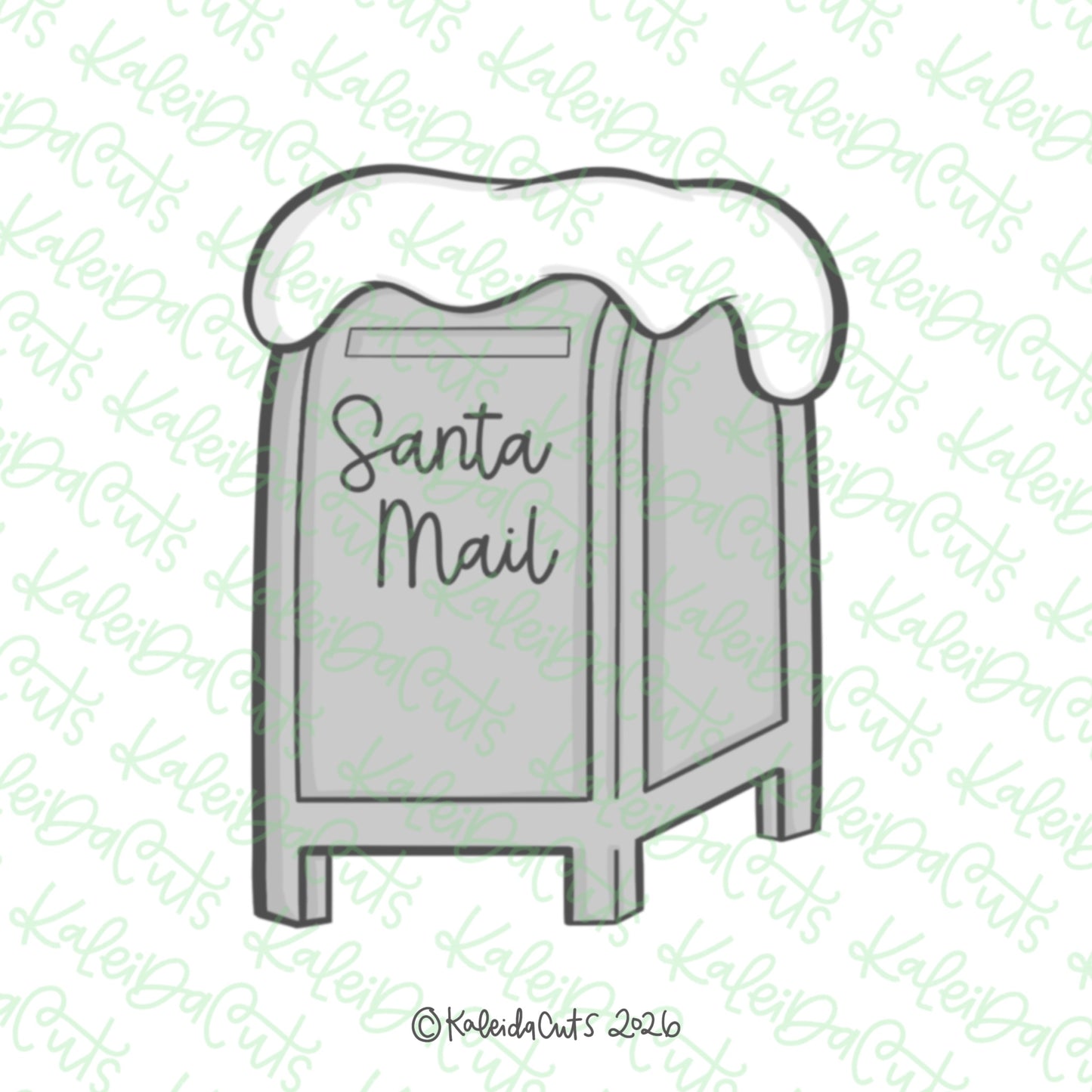 Santa Mail Cookie Cutter