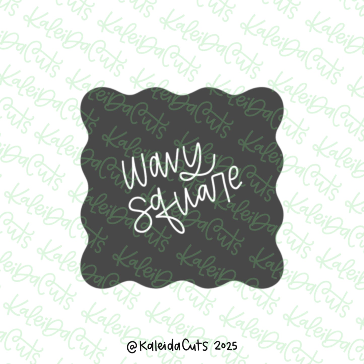 Wavy Square Cookie Cutter