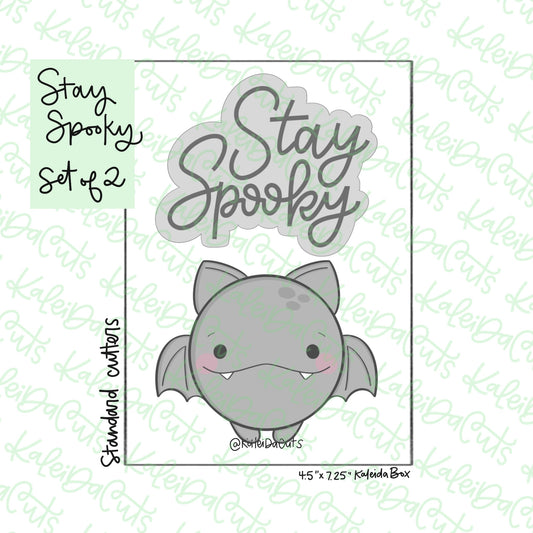 Stay Spooky Cookie Cutter Set of 2