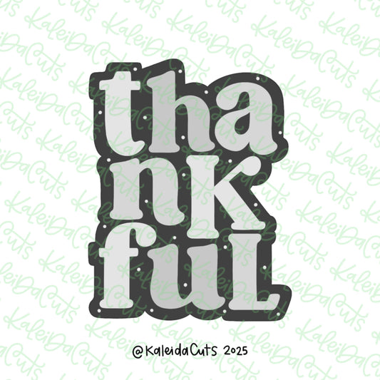 Thankful 2025 Cookie Cutter