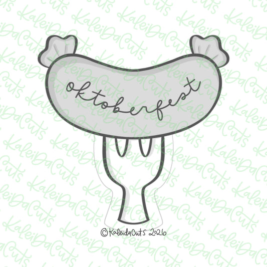 Oktoberfest Bratwurst Cookie Cutter