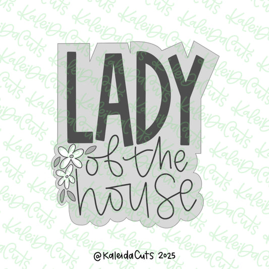 Lady of the House Cookie Cutter