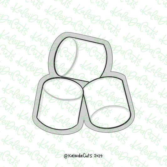 Chunky Marshmallow Trio Cookie Cutter