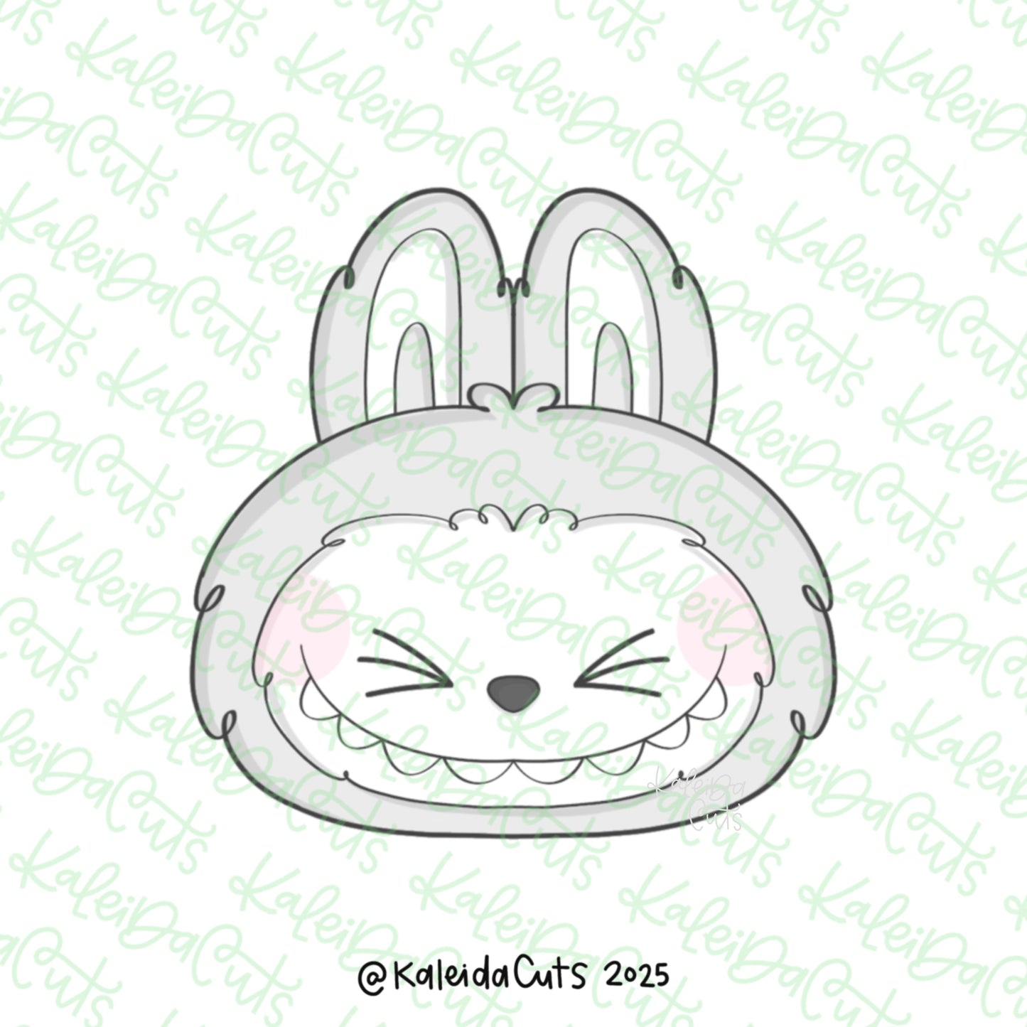 Monster Plush Face Cookie Cutter