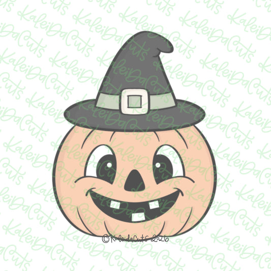 Retro Pumpkin Cookie Cutter