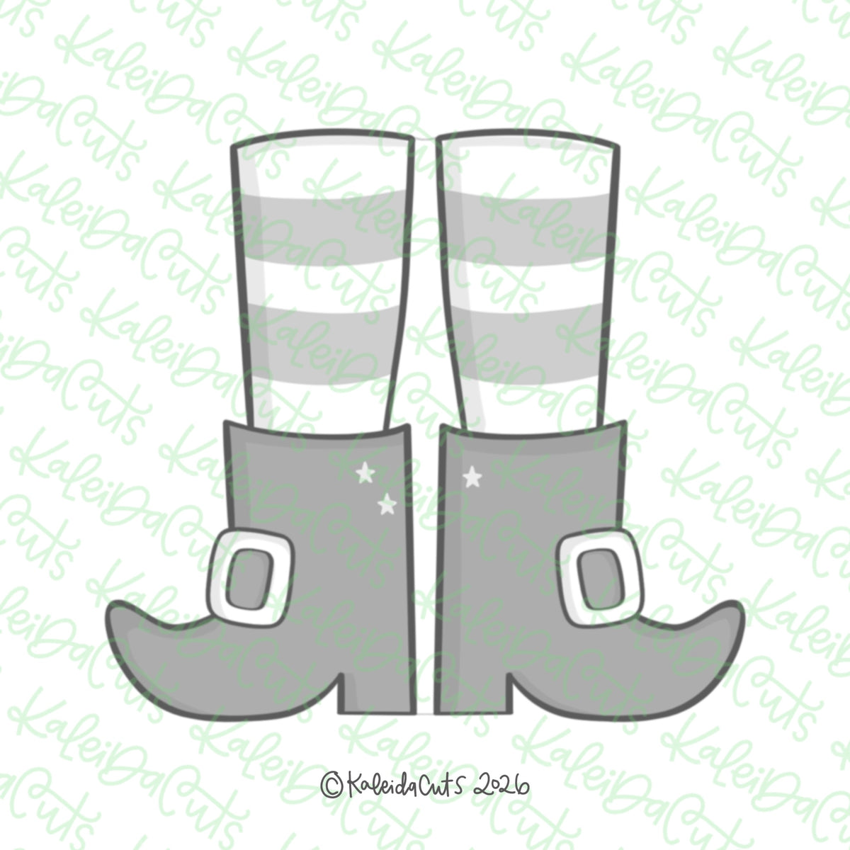 Witchy Shoes Cookie Cutter