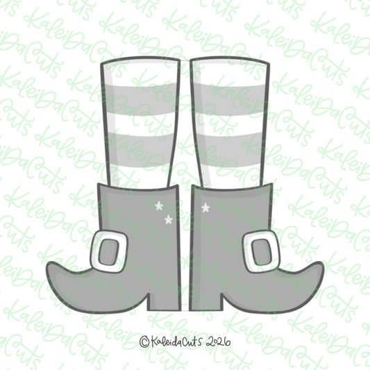 Witchy Shoes Cookie Cutter