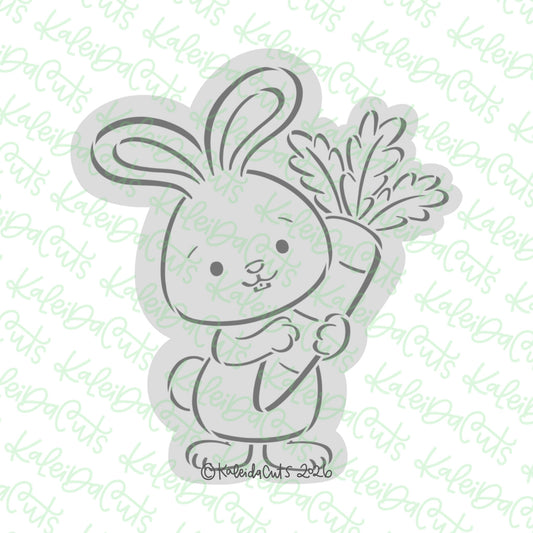 PYO Easter Bunny Carrot Cookie Cutter