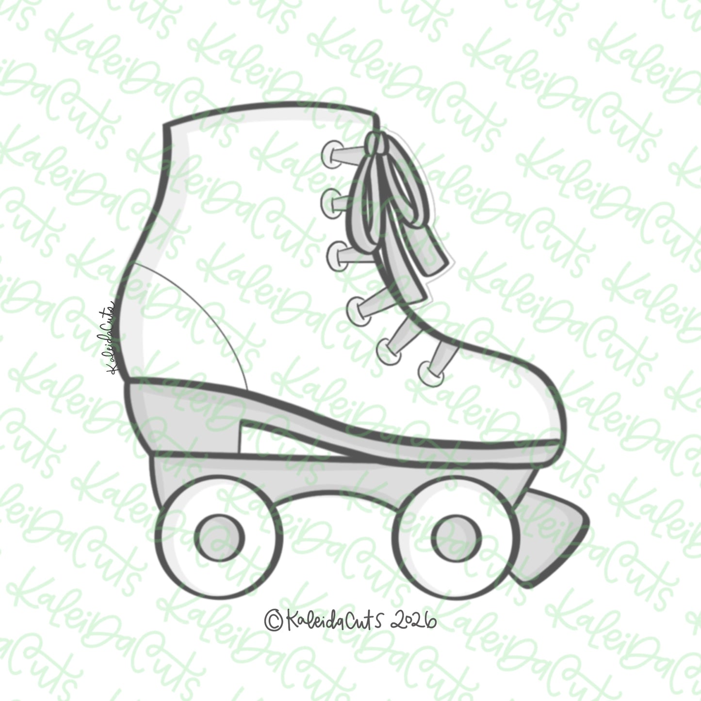 Classic Roller Skate Cookie Cutter