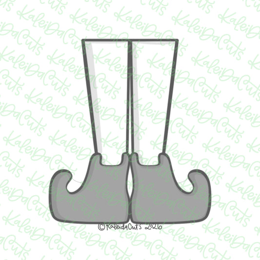 Tall Elf Legs Cookie Cutter