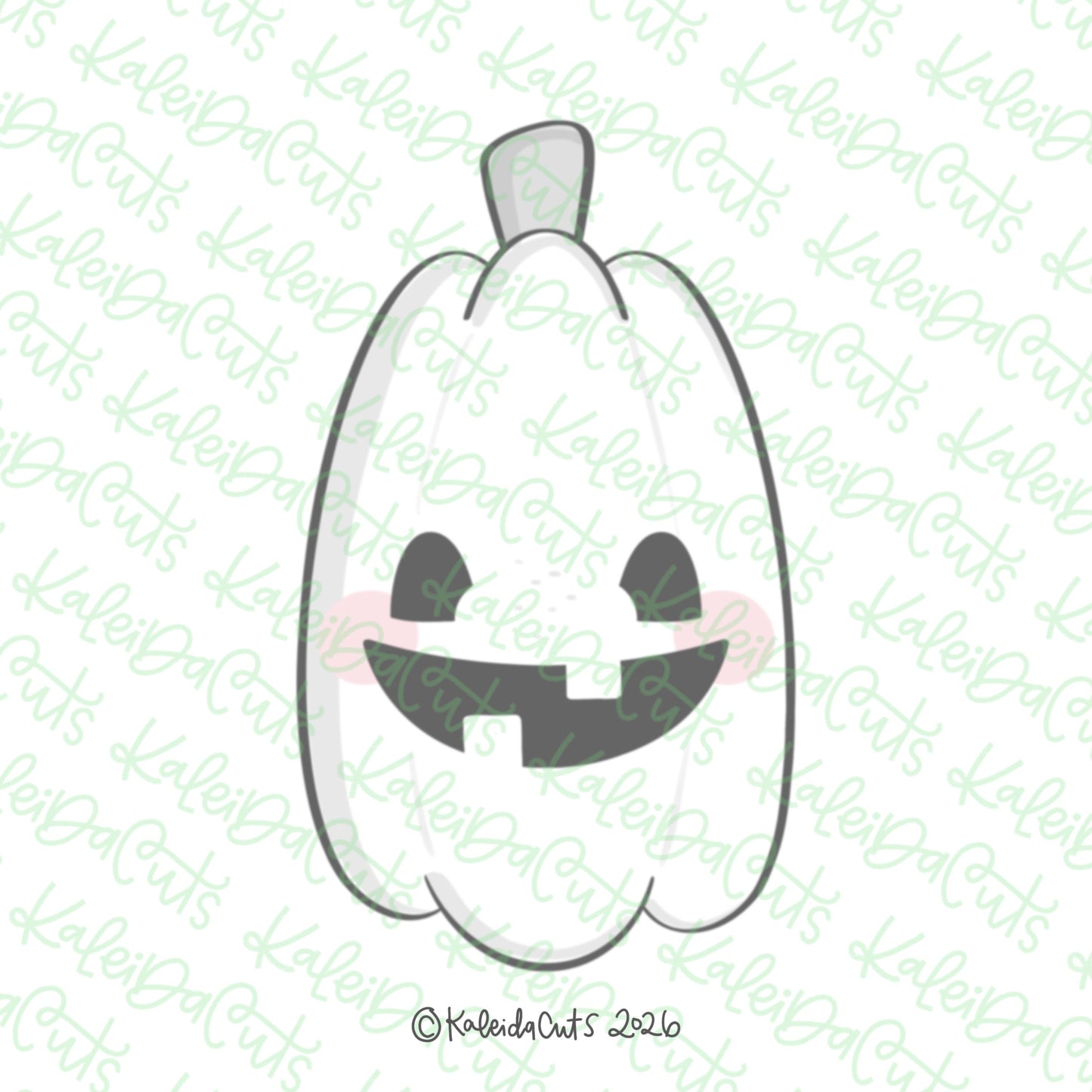 Slim Pumpkin Cookie Cutter