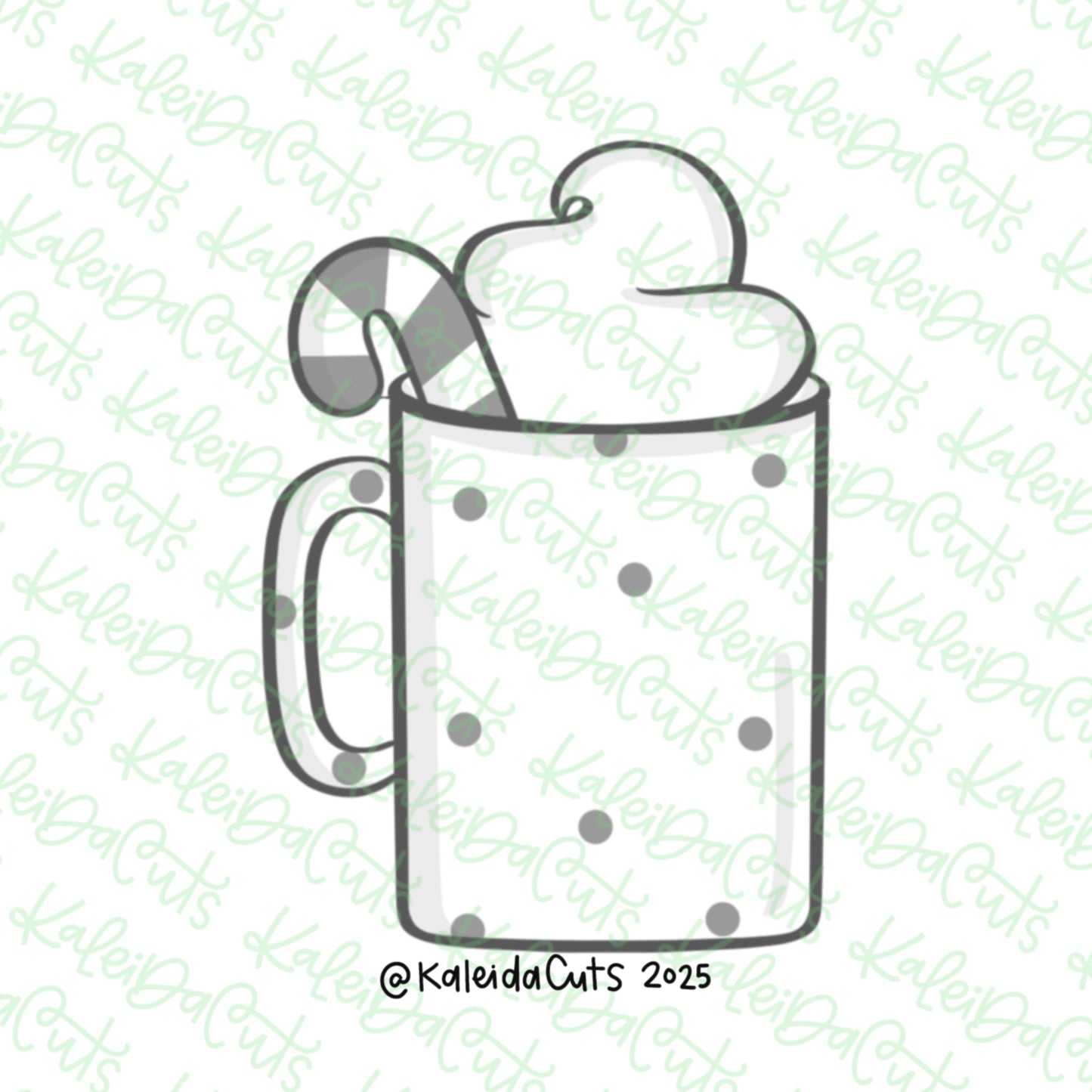 Holiday Hot Chocolate Cookie Cutter