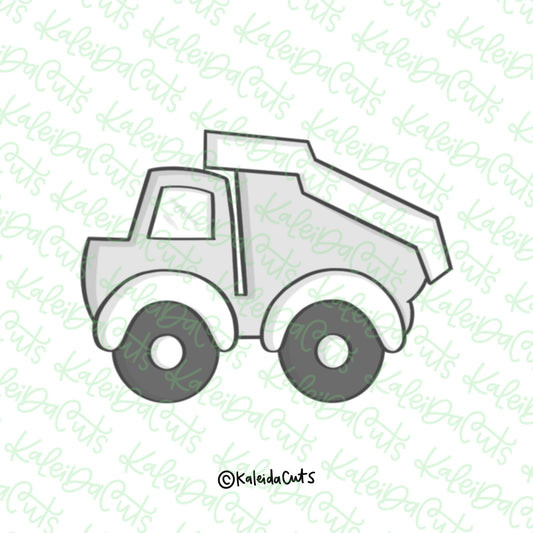 Construction Dumptruck Cookie Cutter
