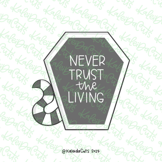 BJ Coffin Cookie Cutter