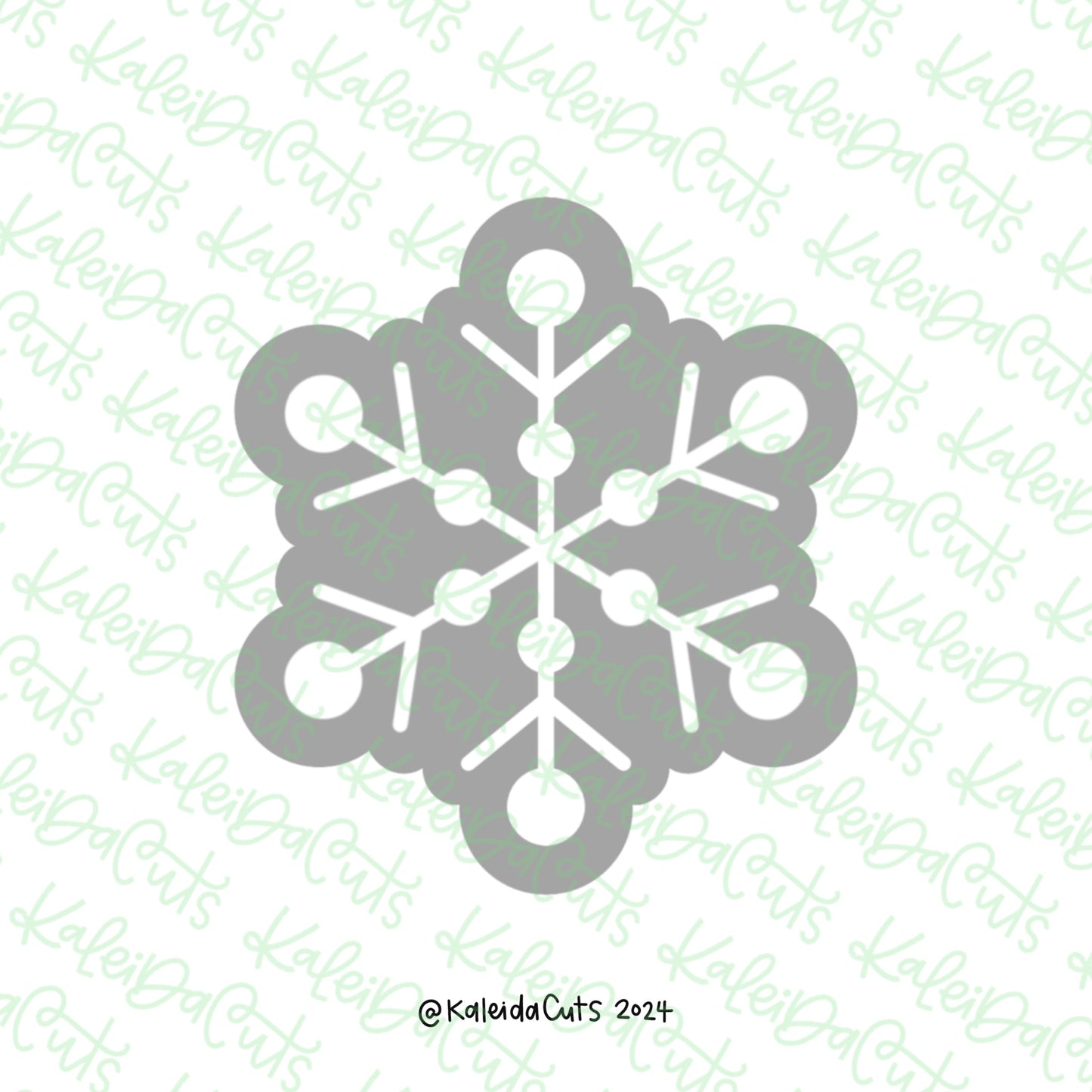 Nutcracker Snowflake Cookie Cutter